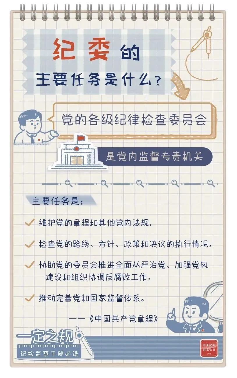 一定之规：纪委的主要任务是什么？